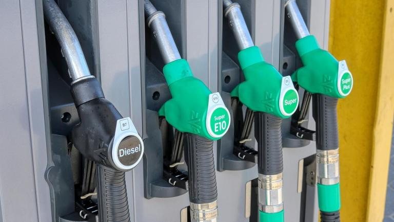 Pistole erogatrici di un distributore di carburante